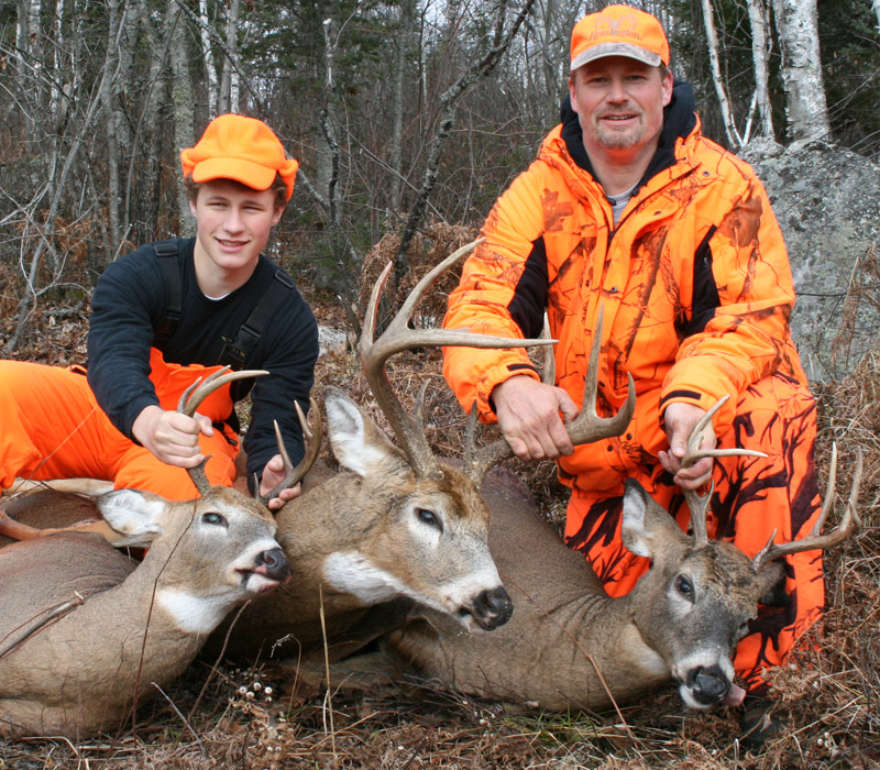 Doc with his latest trophy buck. (2010, 12-pointer)