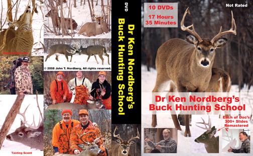 The DVD case artwork for Dr. Ken Nordberg's Bear Hunting School